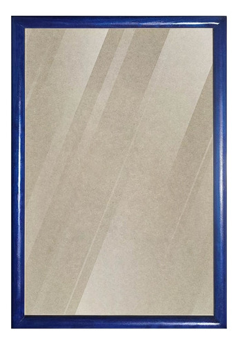 1 Marco De Madera Con Acrílico 60 X 85cm Todo Incluido Azul