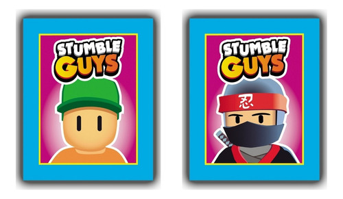 Figuritas Stumble Guys - Pack X 40 Sobres - Original