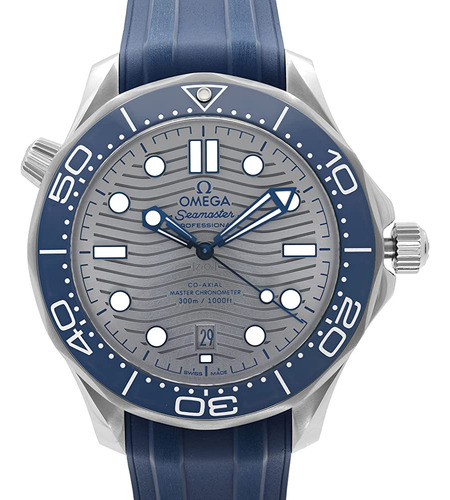 Omega Seamaster Automatic Grey Dial Reloj Para Hombre 210.32