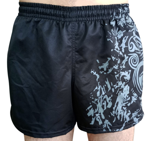 Short De Rugby All Blacks Maori Piper Antidesgarro