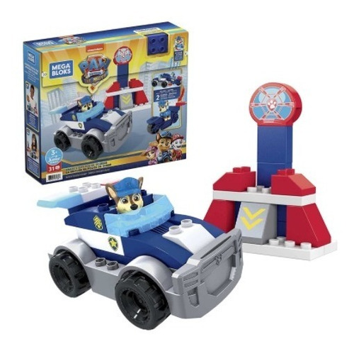 Auto De Policia De Chase Junior Builders 31pz Mega Bloks Cantidad de piezas 31