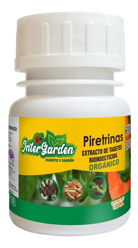 Piretrinas 100 Ml- Insecticida Orgánico Agrícola