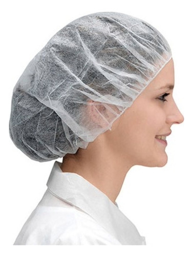 Gorros Desechables Blancos X 200 Und