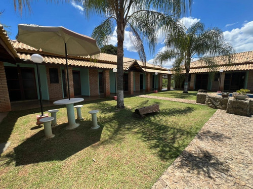 Imagem 7 de 26 de Chácara 4500m2 Ótima Para Pousada, 900m2 Construídos Com 15 Suítes, Lavanderia, Restaurante, Estacionamento, Área De Lazer Completa, Acesso Asfaltado - Ch00217 - 70653620