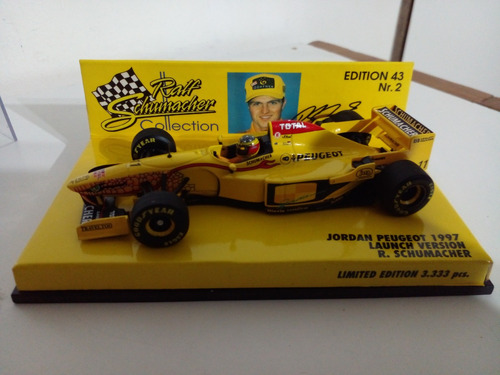 Minichamps Fórmula Uno Jordan Peugeot 1997 R. Schumacher 