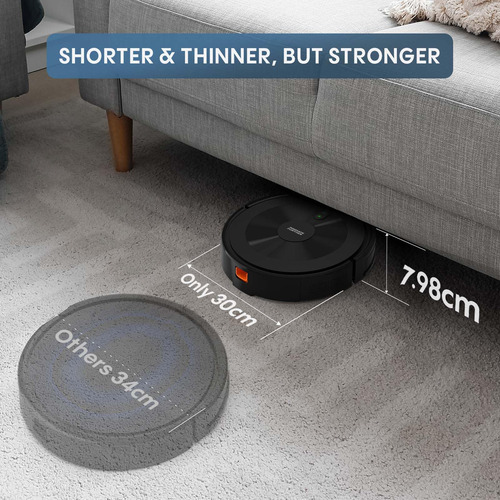 Robot Aspirador 2 En 1 2500 Pa Control Alexa Mmg