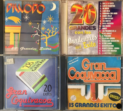 Cd Gaitas Exitos Cardenales-pillopo-gran Coquivacoa Al 100%