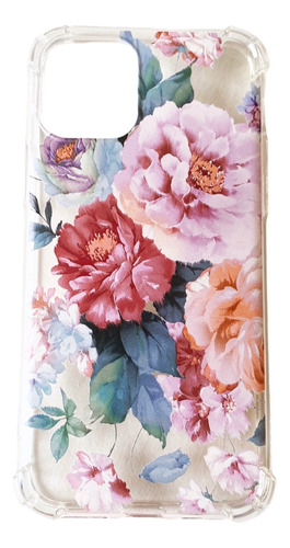 Estuche Flores Floral iPhone 11 Pro De Silicona