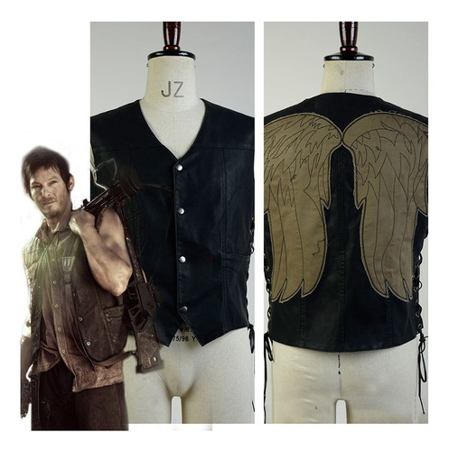 Thewalkingdead Daryl Dixon Chaleco De Cosplay Para Hombre