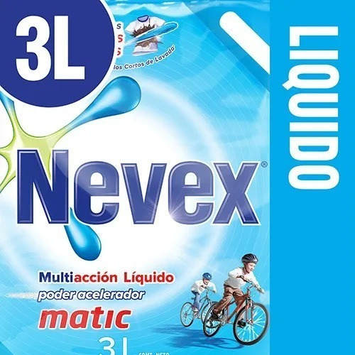 Jabon Liquido Nevex Matic X 3 Lt.