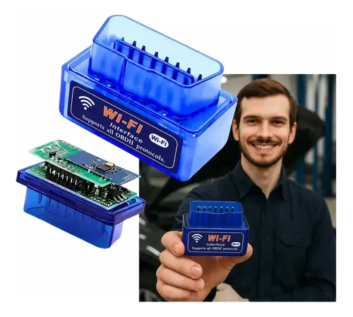 Elm327 Wifi V1.5 Obd2 Scanner Portatil Placa Pic18f25k80