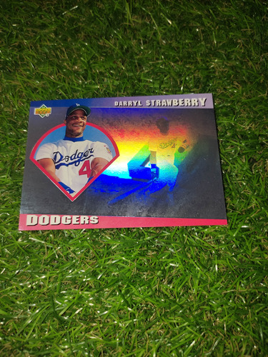 Cv Darryl Strawberry 1993 Upper Deck Diamond Holograms