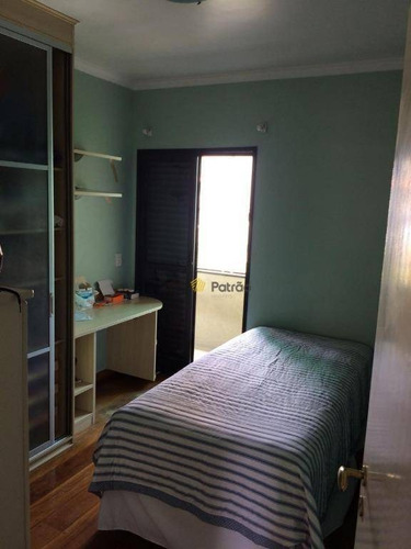 Imagem 15 de 30 de Cobertura Com 3 Dormitórios À Venda, 220 M² Por R$ 1.050.000 - Vila Caminho Do Mar - Sbc/sp - Co0258