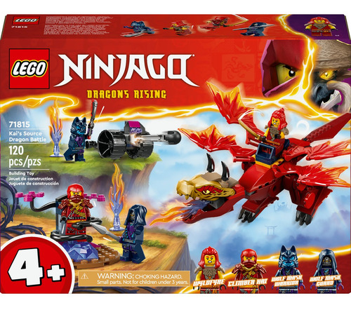 Lego Ninjago Batalla Del Dragón Fuente De Kai