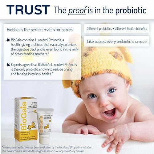 Imagen 3 de 9 de Biogaia Probiotics Drops With Vitamin D Para Bebés, Bebés,