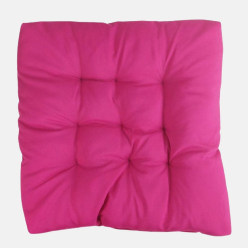 Assento Para Cadeira Futon 60x60cm - Rosa