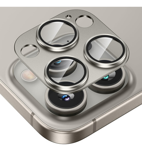 Lámina Cámara De Aluminio Para iPhone 15 Pro/15pro Max 