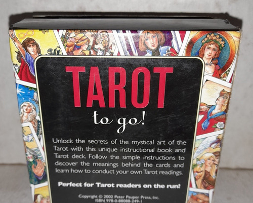 Tarot To Go Book And Card Set (Usado)