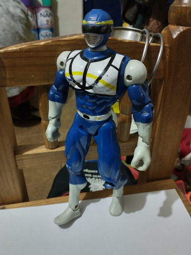 Power Ranger Blue Space Bootleg 26cm (Usado)
