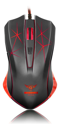 Mouse Gamer Micronics Concorde Mic M805 Usb Rgb 7b 3200dpi