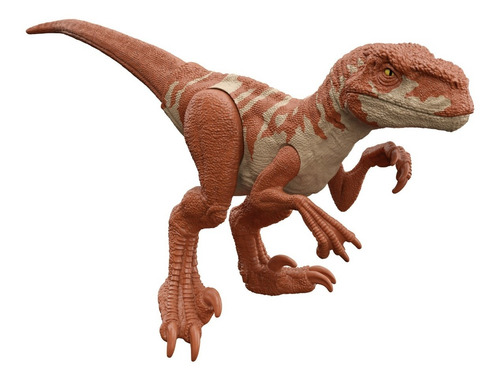 Brinquedo de dinossauro vermelho Mattel Speed Dino Jurassic World