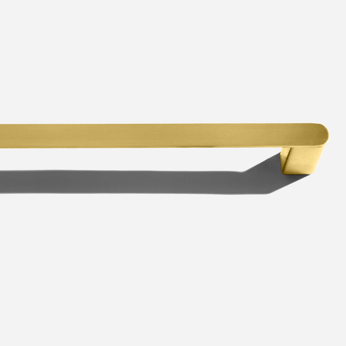 Porta Toalha De Banho Inox (picasso Dourado Fosco)