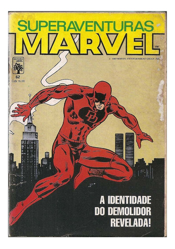 Hq Superaventuras Marvel Nº 62 - A Terra Deve Morrer