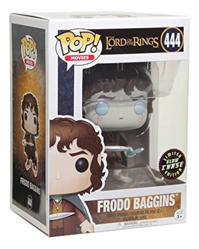 Funko Pop Frodo Baggins 444 Chase Glows Senhor Dos Anéis