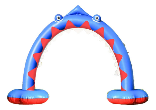 Arco Iris Nubes Inflable Rociador Niño Niña Piscina