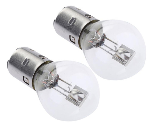 2x S2 12v 35/35w Scooter De Motocicleta Halógena Blanca