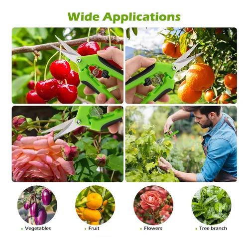Tijeras De Poda Curvadas Para Jardineros