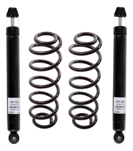 Kit Amortiguadores Y Espirales Peugeot 408 Tras
