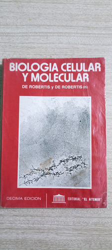 Biologia Celular Y Molecular De Robertis & Robertis (Usado)