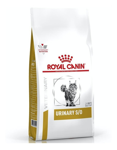 Alimento Royal Canin Veterinary Diet Urinary S/O para gato adulto sabor mix en bolsa de 10kg