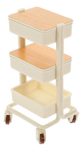 Soporte Para Muebles En Miniatura, Modelo Carro De 3 Capas,