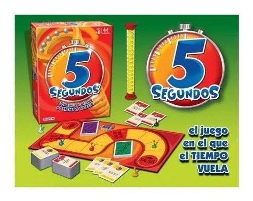 Imagen 3 de 5 de Juego Familiar De Mesa 5 Segundos Toyco El Tiempo Vuela