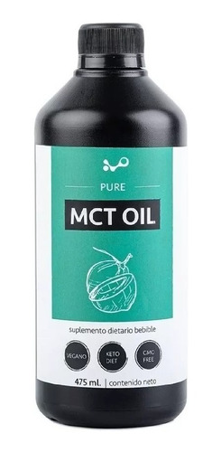 Mct Oil X 475 Ml | Origen Alemania | Keto - Vegan - Gmo Free