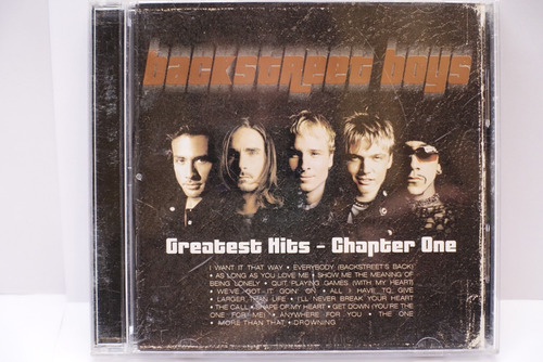 Cd Backstreet Boys Greatest Hits Chapter One 2001 Jive