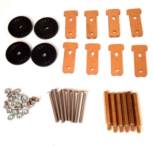 Imagen 3 de 6 de Kit Chasis Carro Robot 4wd