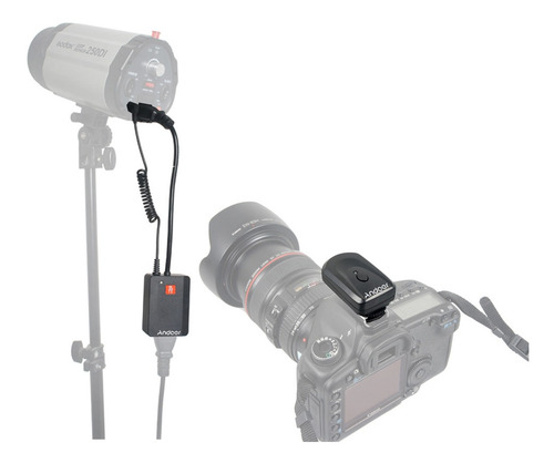 Andoer Universal Ac-04 4 Canales Radio Inalámbrica Estudio