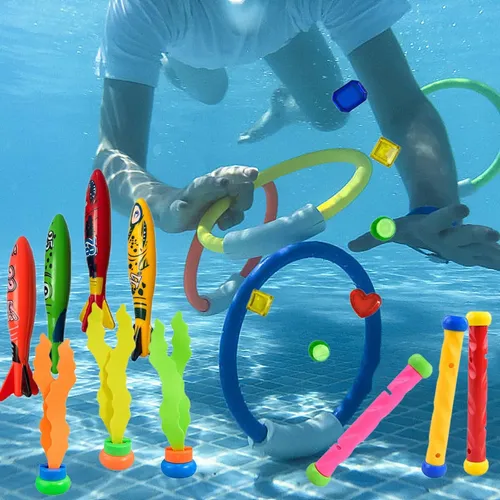 OZXVXZO 19pcs Juguetes de Buceo, Juegos Piscina Niños, Juegos de Agua para Accesorios Playa o Juguetes Playa, Juegos para Niño 5-12 años Juguete Submarino de Verano al Aire Libre OZXVXZO 19pcs Juguetes de Buceo, Juegos Piscina Niños, Juegos de Agua para Accesorios Playa o Juguetes Playa, Juegos para Niño 5-12 años Juguete Submarino de Verano al Aire Libre