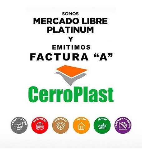 Cerroplast Tela Antimaleza 100m Para Jardinería