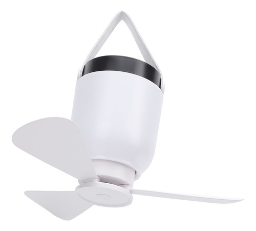 Ventilador De Teto Led Recarregável Para Acampamento