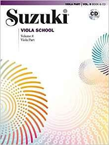 Suzuki Viola School, Vol 8 Viola Part, Book  Y  Cd