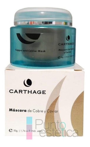 Carthage Mascara Cobre Y Caviar Firmeza Elasticidad Antiedad