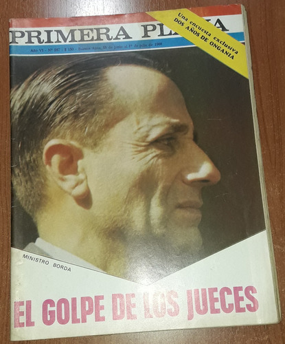 Revista Primera Plana N°287   25 De Junio Al 1 De Julio 1968