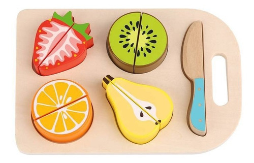 Imagem 2 de 6 de Cortando Frutas - Brinquedo Kit Infantil