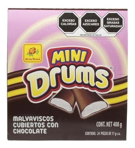 Mini Drums De La Rosa 24 Pz