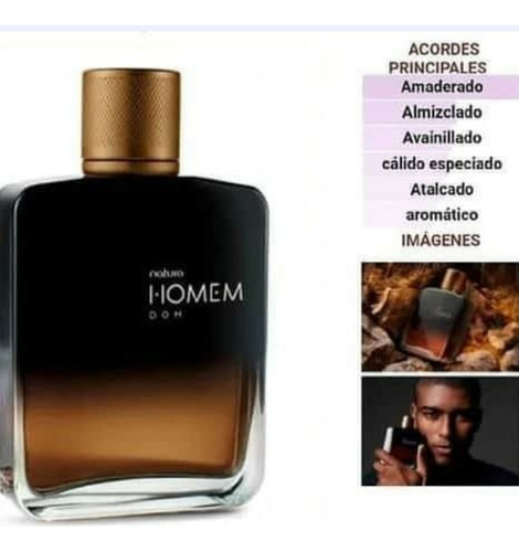 Perfume Natura Masculino Homem Dom 100 Ml - Natumar-