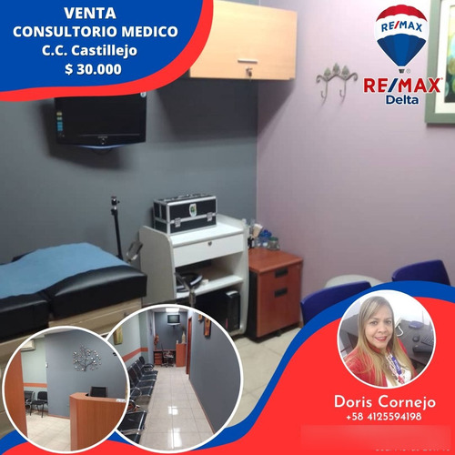 Venta O Alquiler Consultorio Medico De Cardiología Equipado, Nivel Ii C.c. Castillejo, Guatire